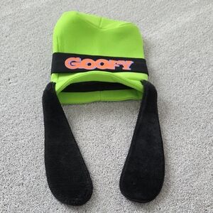 Disney Goofy Lime Green and Black Hat